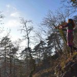 Playing the flute outdoors with Belen Prado from Natural Tuning 2