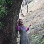 Tree and tuning forks with Belen Prado from Natural Tuning