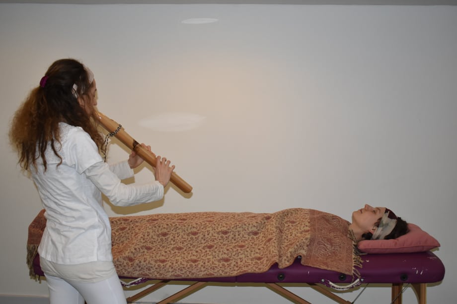 Healing session flute 2 with Belen Prado from Natural Tuning